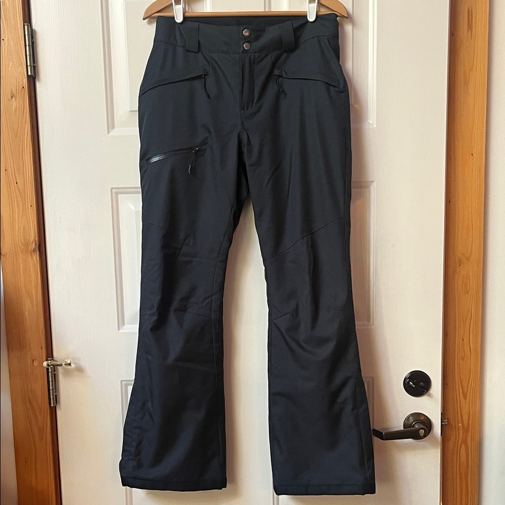 Columbia Women's Charcoal Grey/Black Insulated Ski Pants